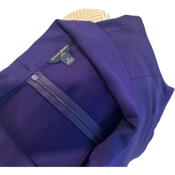 Banana Republic plum colour dress size 6 petite - Picture 5 of 5